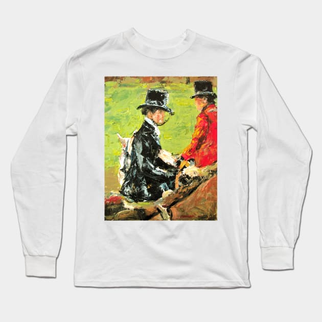 The Foxhunt Long Sleeve T-Shirt by Susan1964
